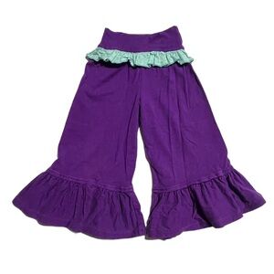 Persnickety purple big ruffle pants 2 years